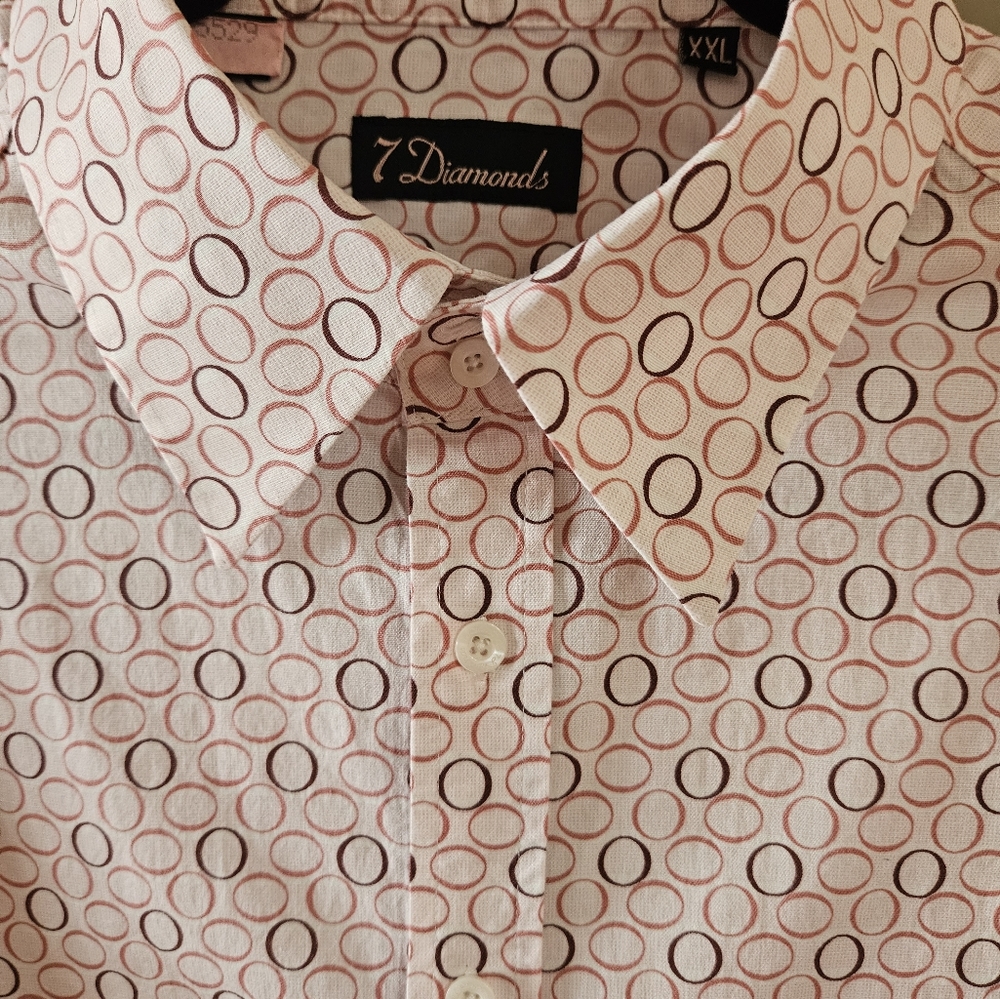 7 Diamonds button down - Picture 3 of 8
